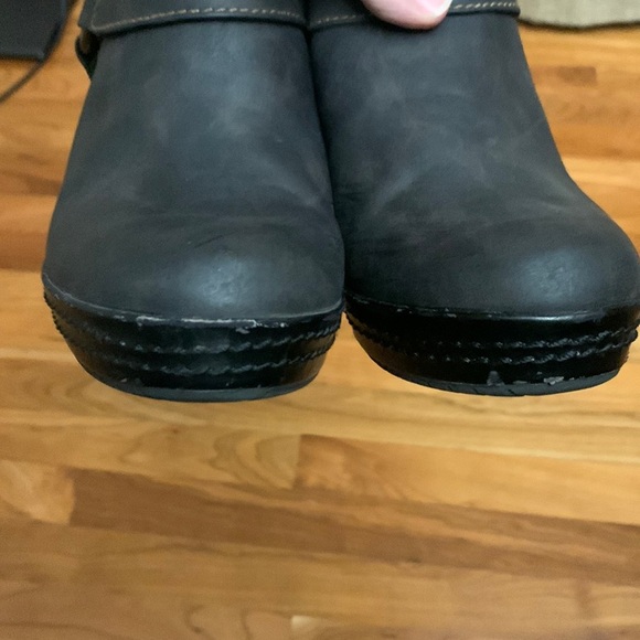 Dr Scholls Womens Blakely Ankle Boot Wedge Heel Black Y2K 90’s Size: 7.5 - Picture 6 of 9